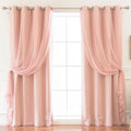 Sonja Polyester Room Darkening Sliding Panel Pair (Set of 4)
