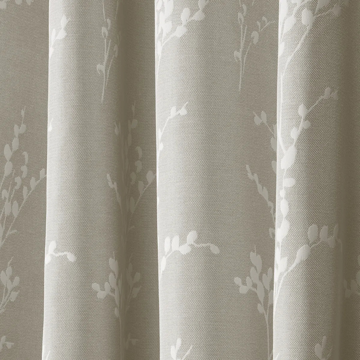 Nicole Miller Turion Floral Room Darkening Blackout Grommet Top Curtain Panel Pair (Set of 2)